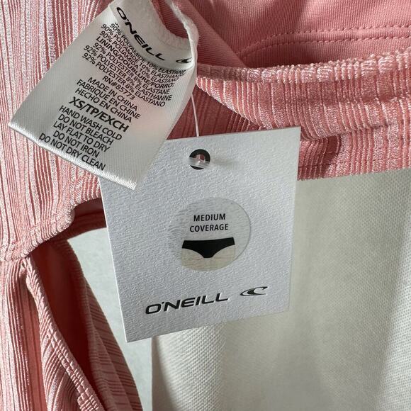 O’Neill Women’s Mizi Metallic Rib Agadir Cut Out One Piece Swimsuit XS - Picture 5 of 9